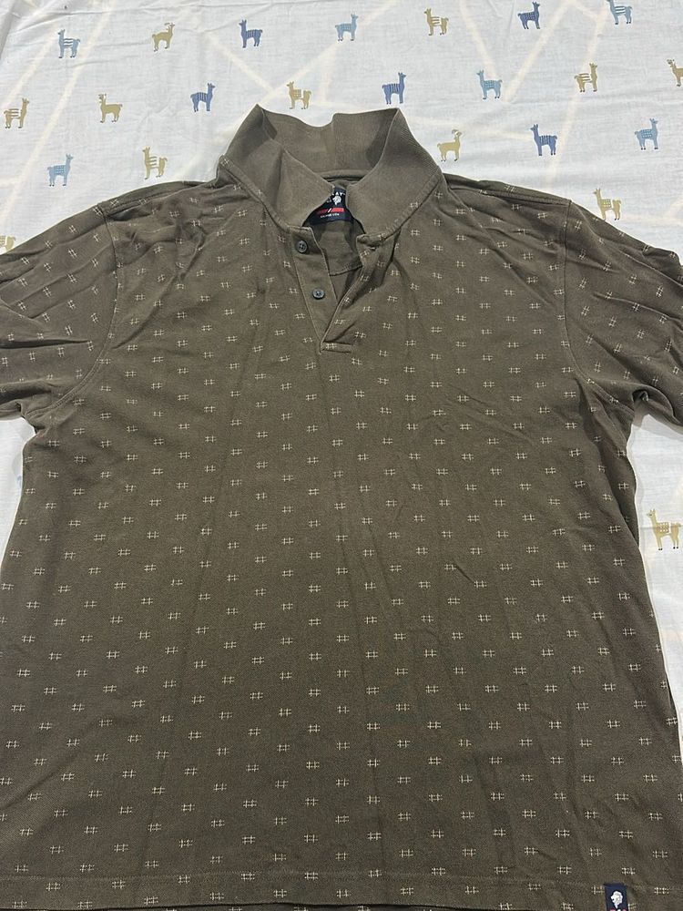 Good Condition Collar Tshirt For Men