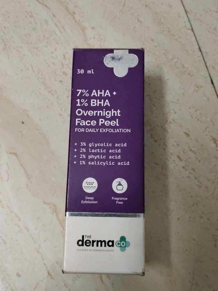 7% AHA + 1% BHA Overnight Face Peel