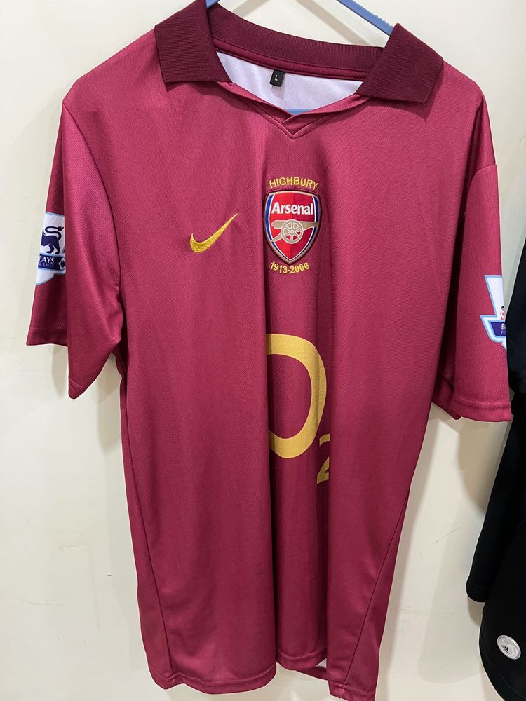 Thierry henry 05/06 home arsenal football jersey