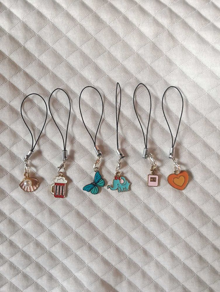 Cute Phone Charm Set