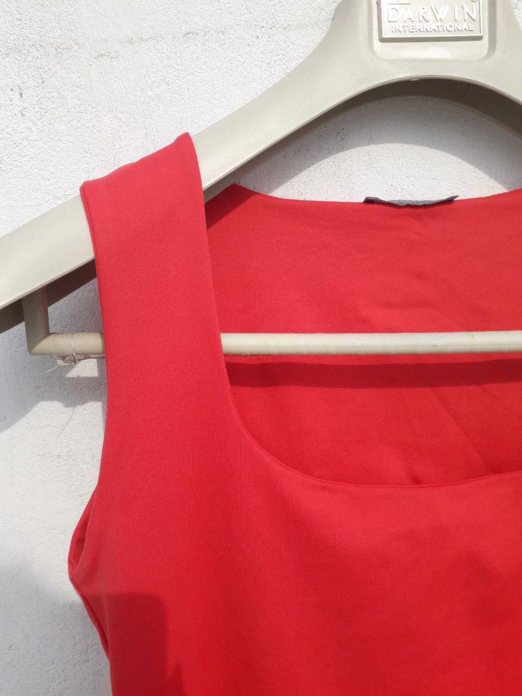 ZARA Square Neck Tank Top