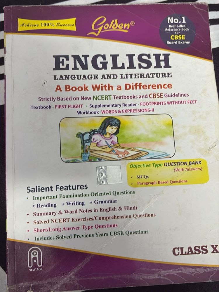 Golden English Guide Class X