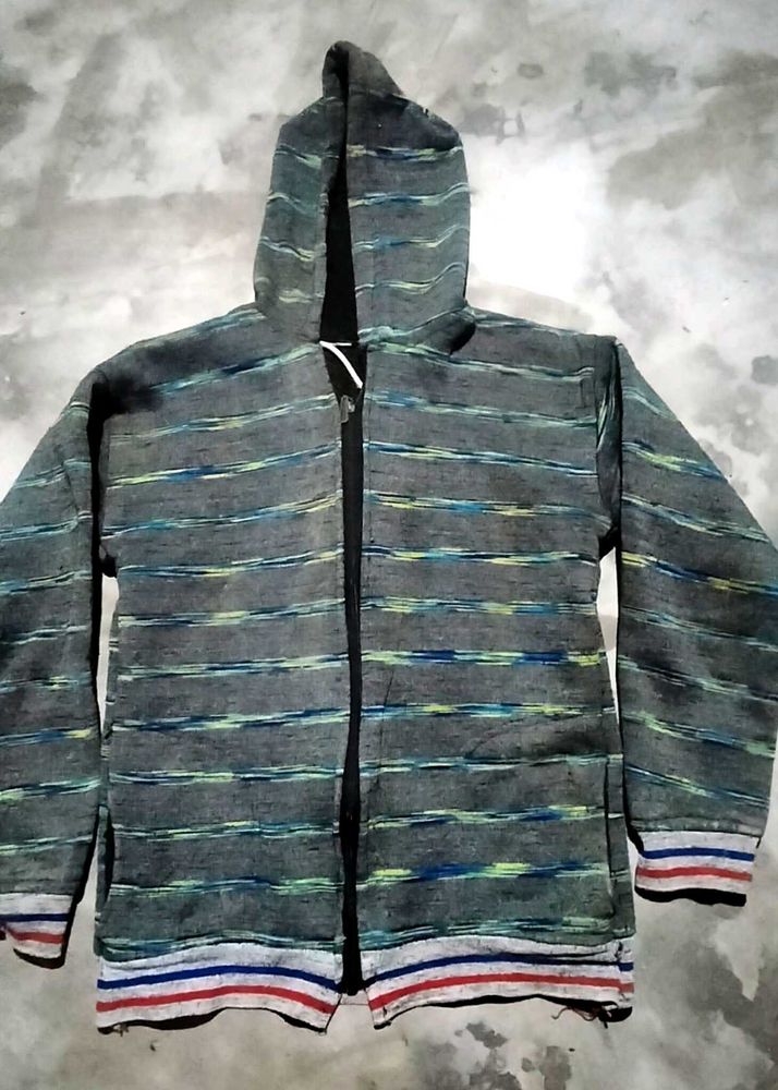 Striped Casual Hoodie