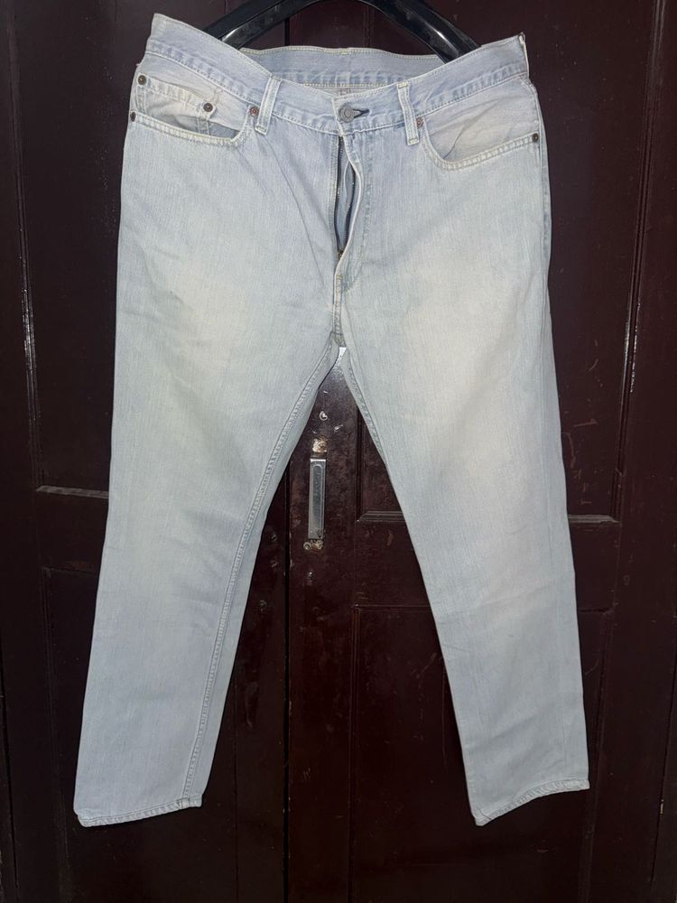 Light Wash Denim Jeans