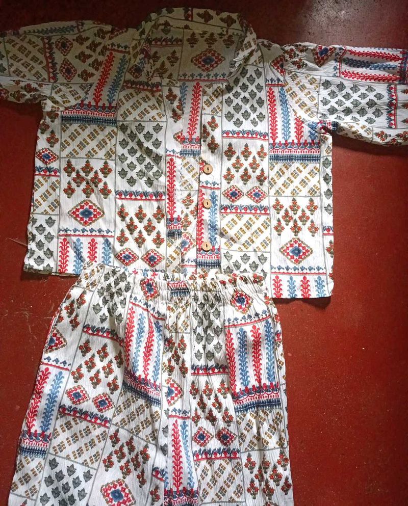 Patterned Two-Piece Set