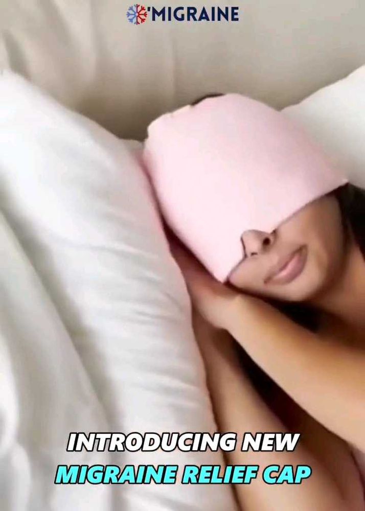 Migraine relief cap