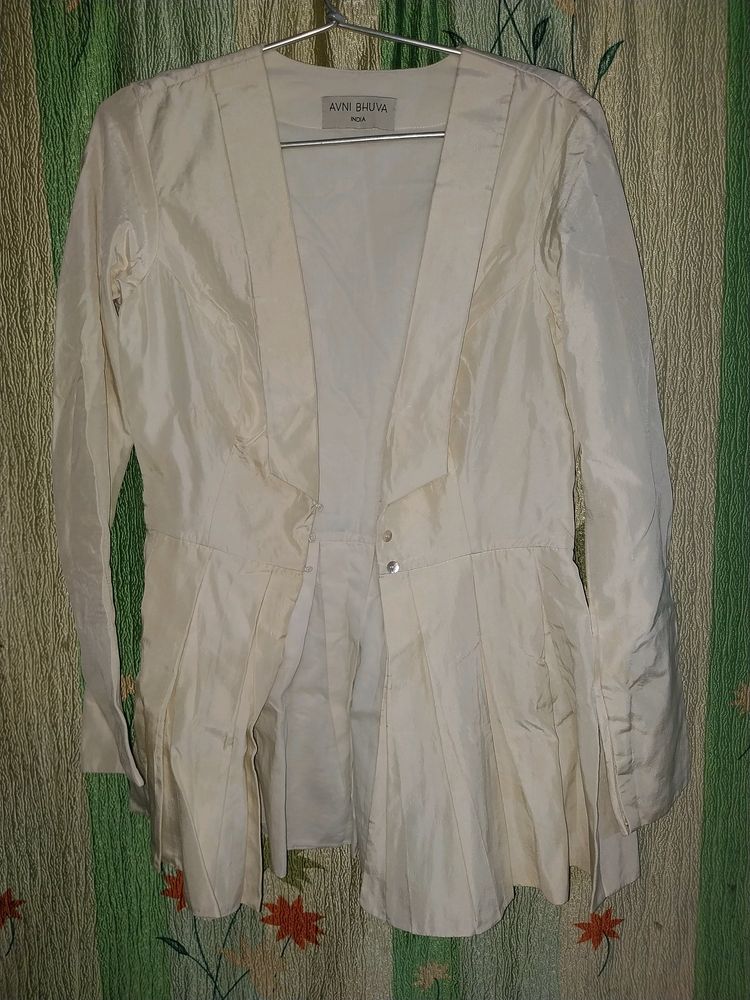 Ayni Bahan cream blazer