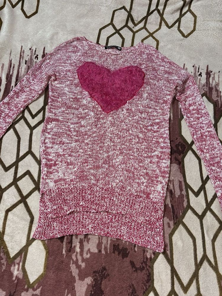 Cute Heart Sweater