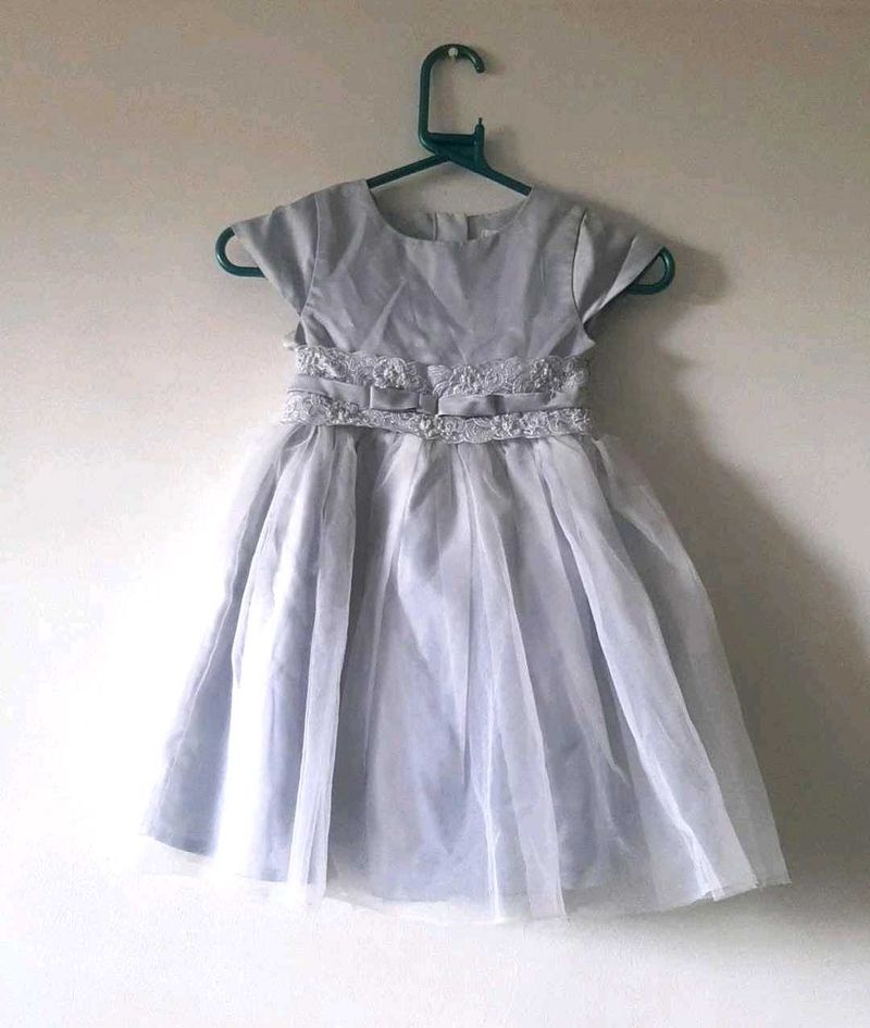 Grey Party Dress