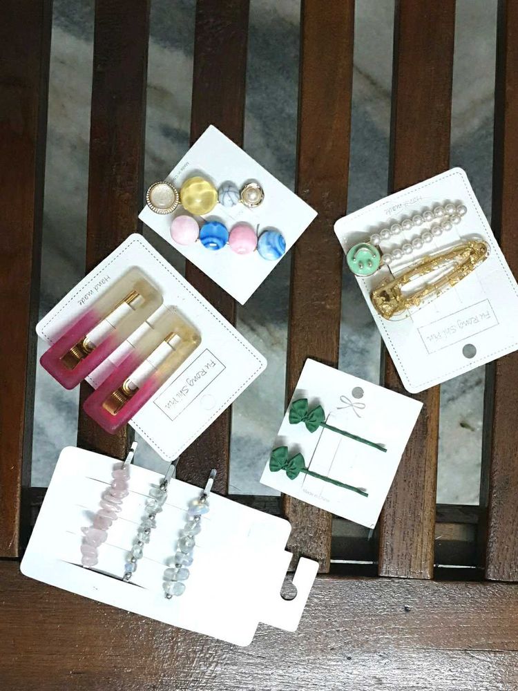 🪶Cute Hair Clip Set