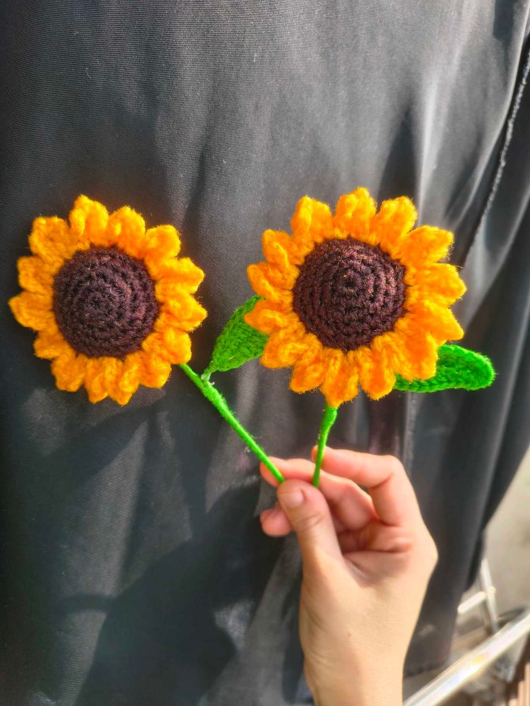crochet flower for multipurpose