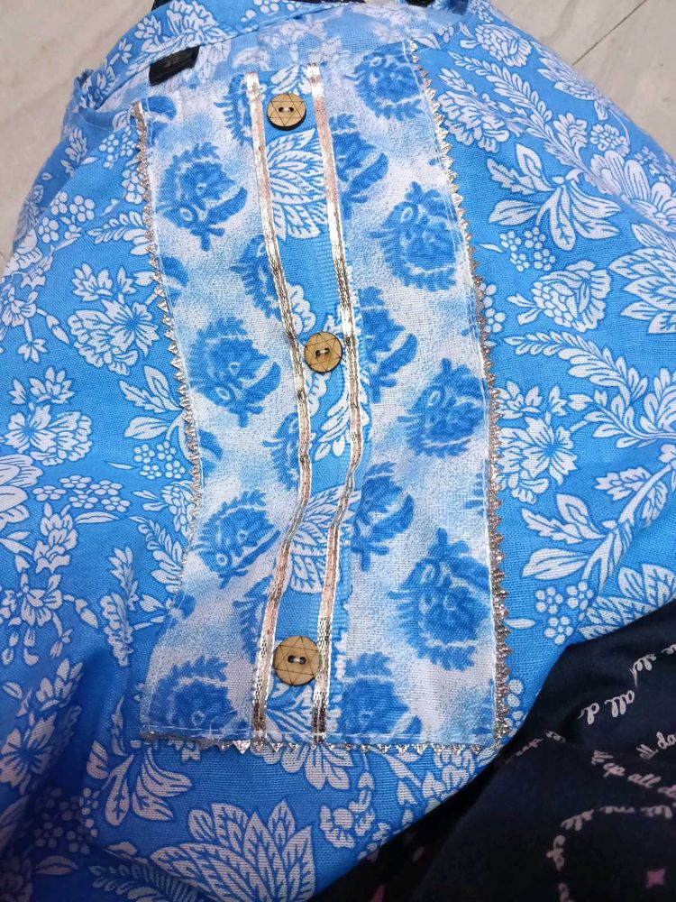 Blue And Green Suit New