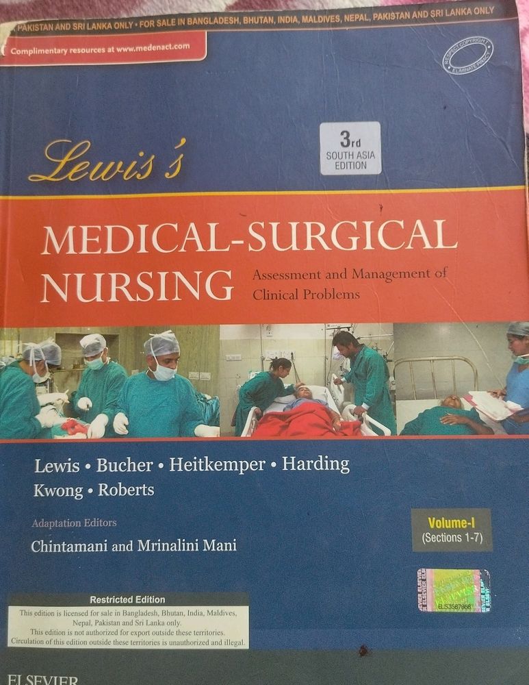 Levis,Medical Surgical Nursing Volume 1