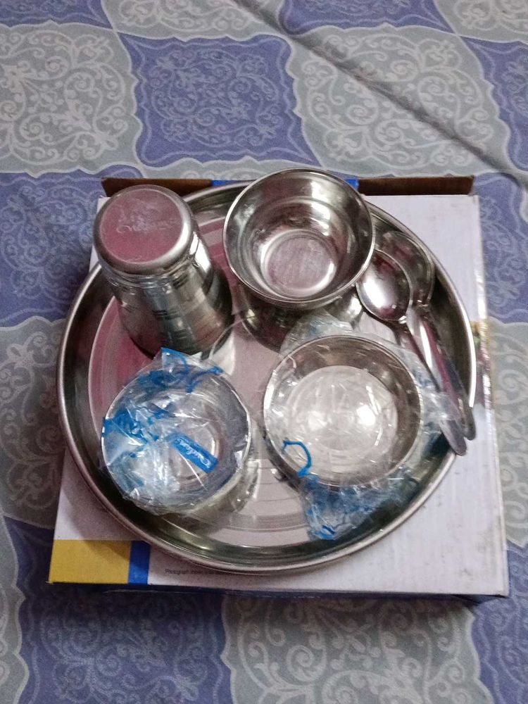 Steel Dinner Set(23Pcs.)