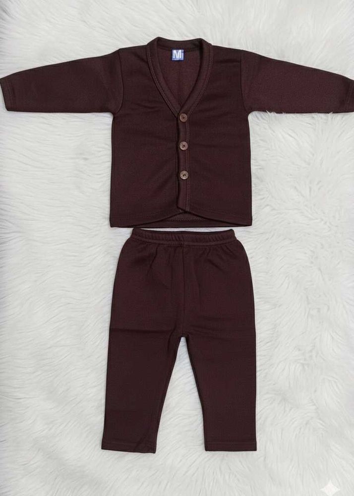 Cute Brown Baby Outfit Set 🤎