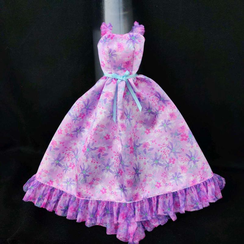 Birthday Wishes Barbie Doll Gown