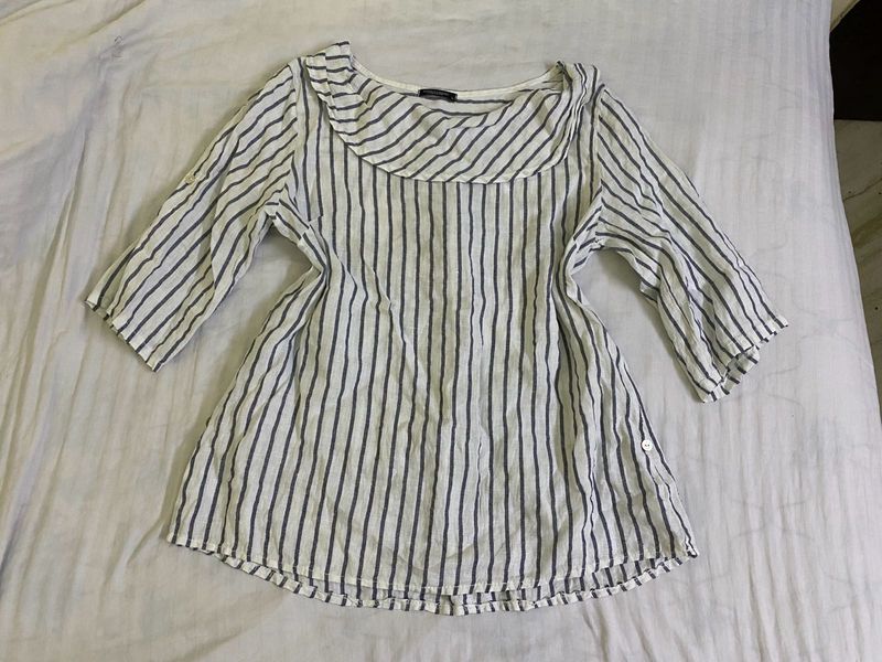 Striped Top Bust 36