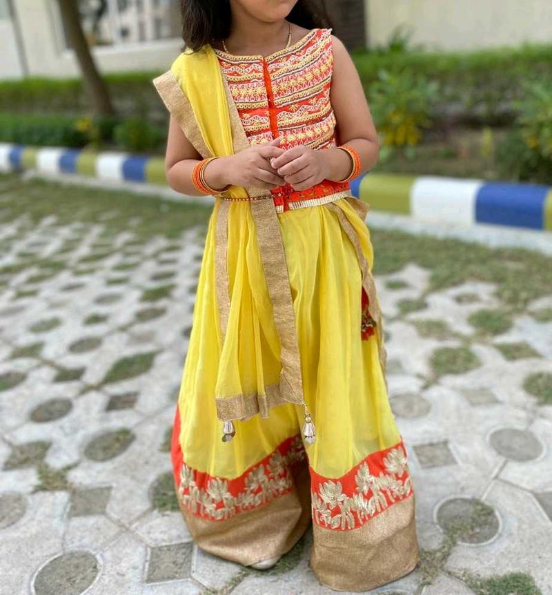 Girls Lehenga Size 4-6 Years