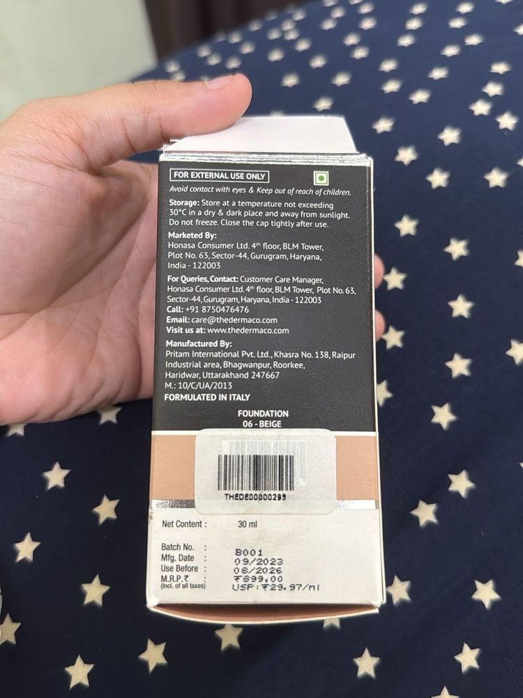 DermaCo Foundation - Beige