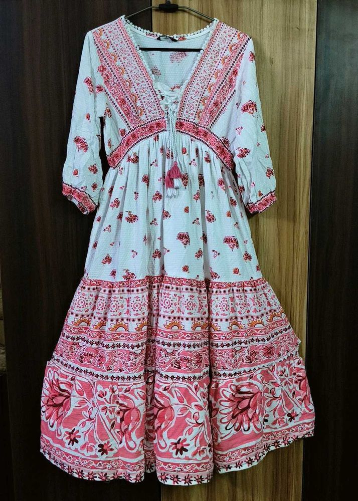 Boho Chic Floral Dress