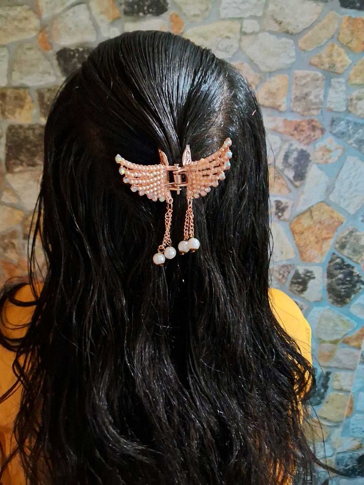 Butterfly Pearl Hairclip