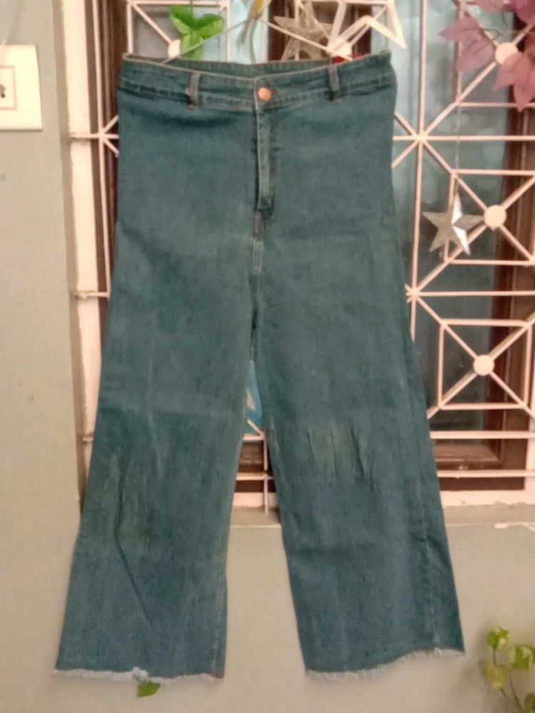 Women Jeans Straight Wide Leg
