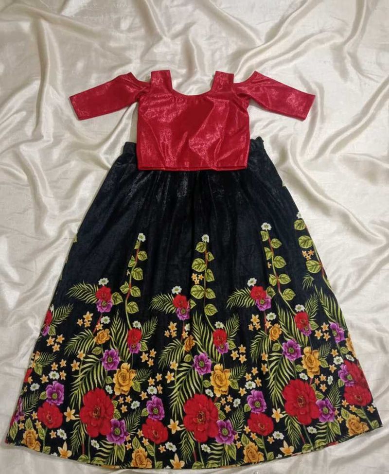 Floral Lehenga Choli Set