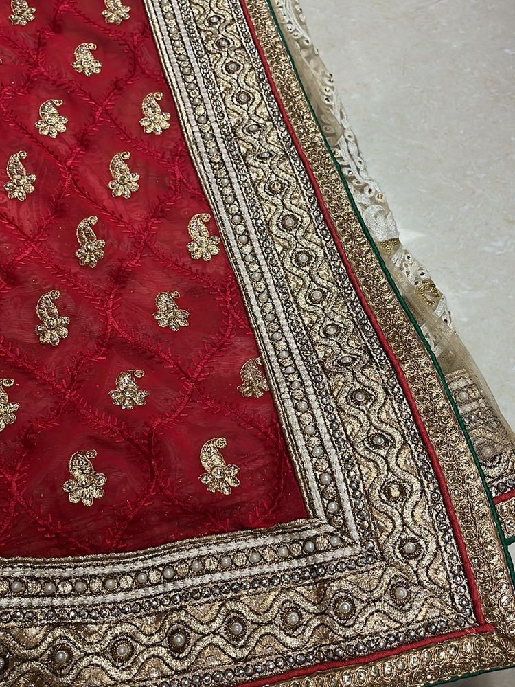Gorgeous Red Saree