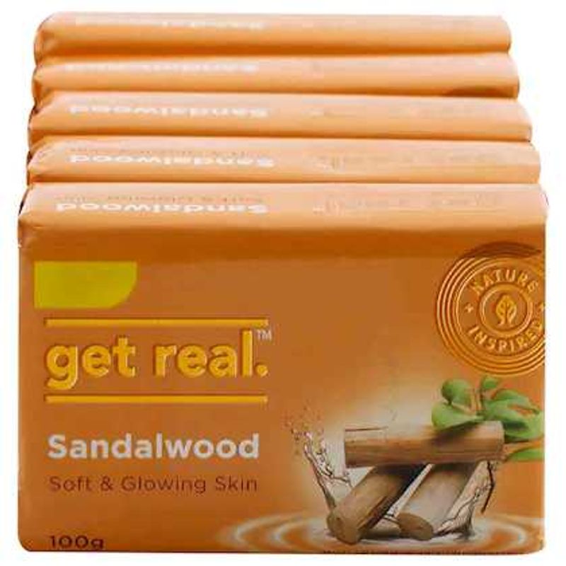 Get Real Sandalwood Sabun New Packet-5
