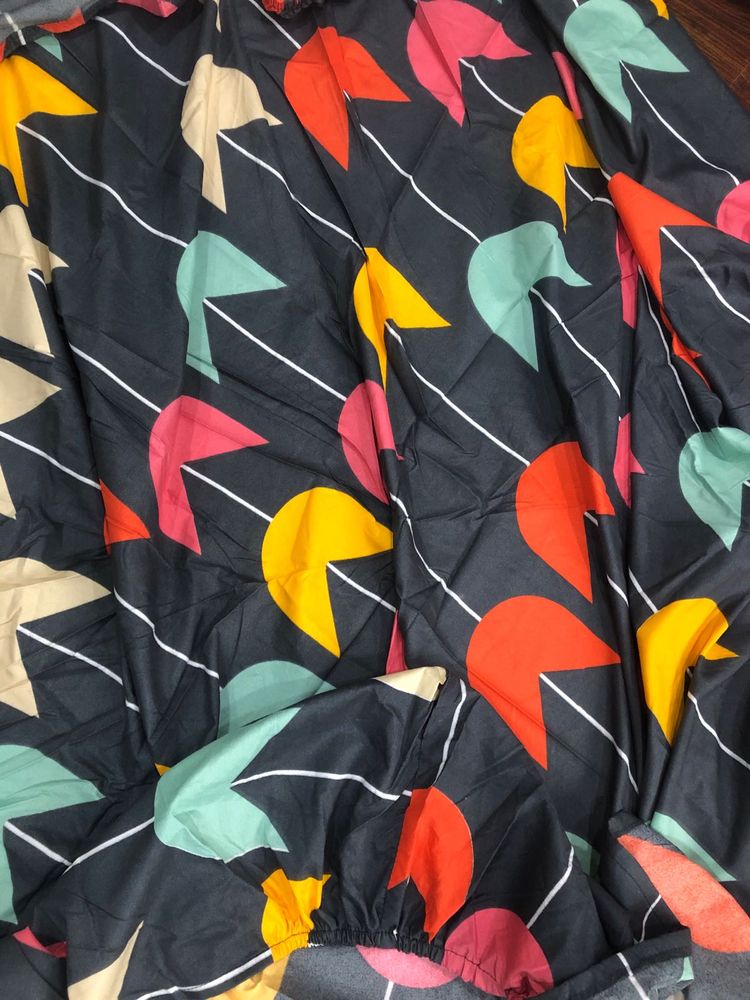 double mattress bed sheet with elastic corners