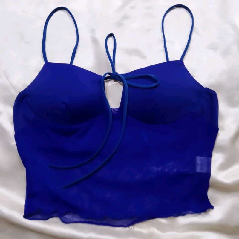 Blue Cami Top