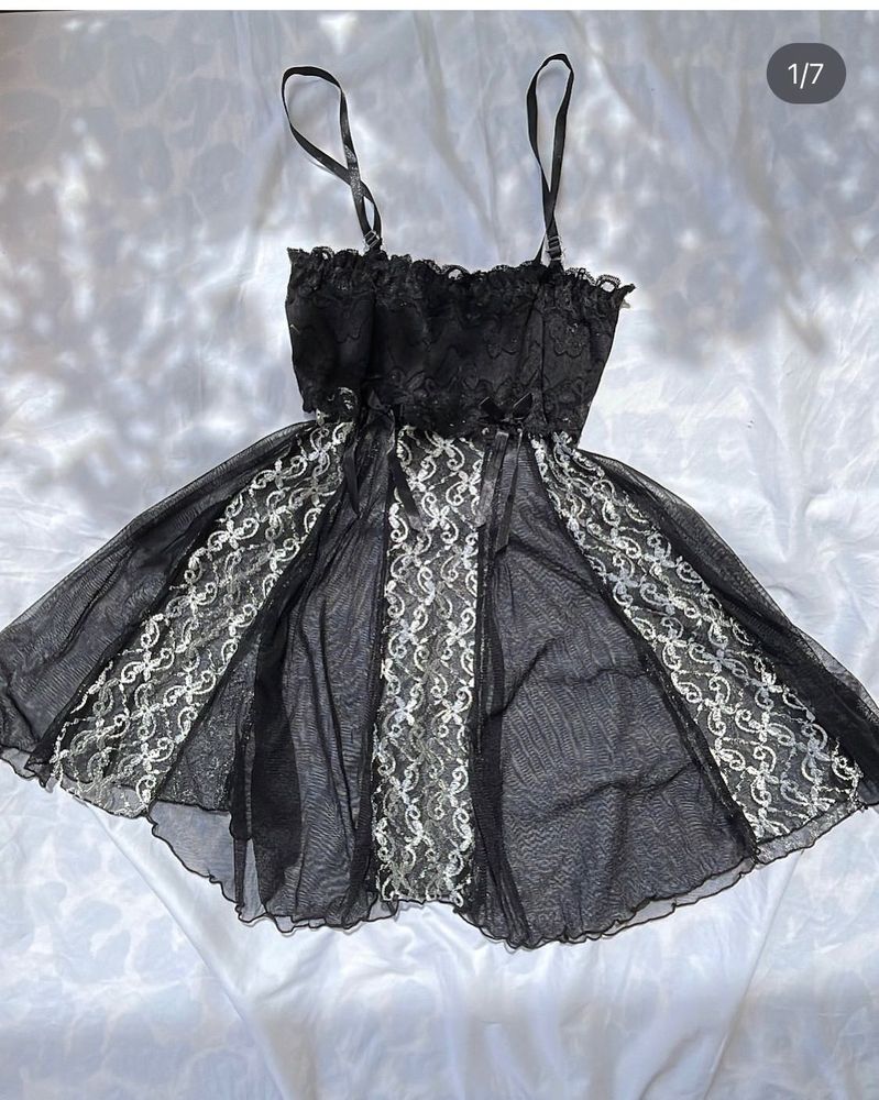 Black Slip Dress