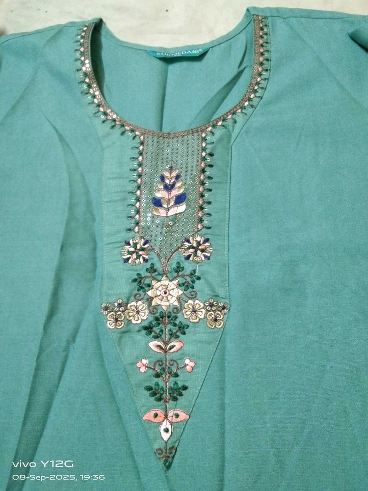 Embroidered Kurta Set