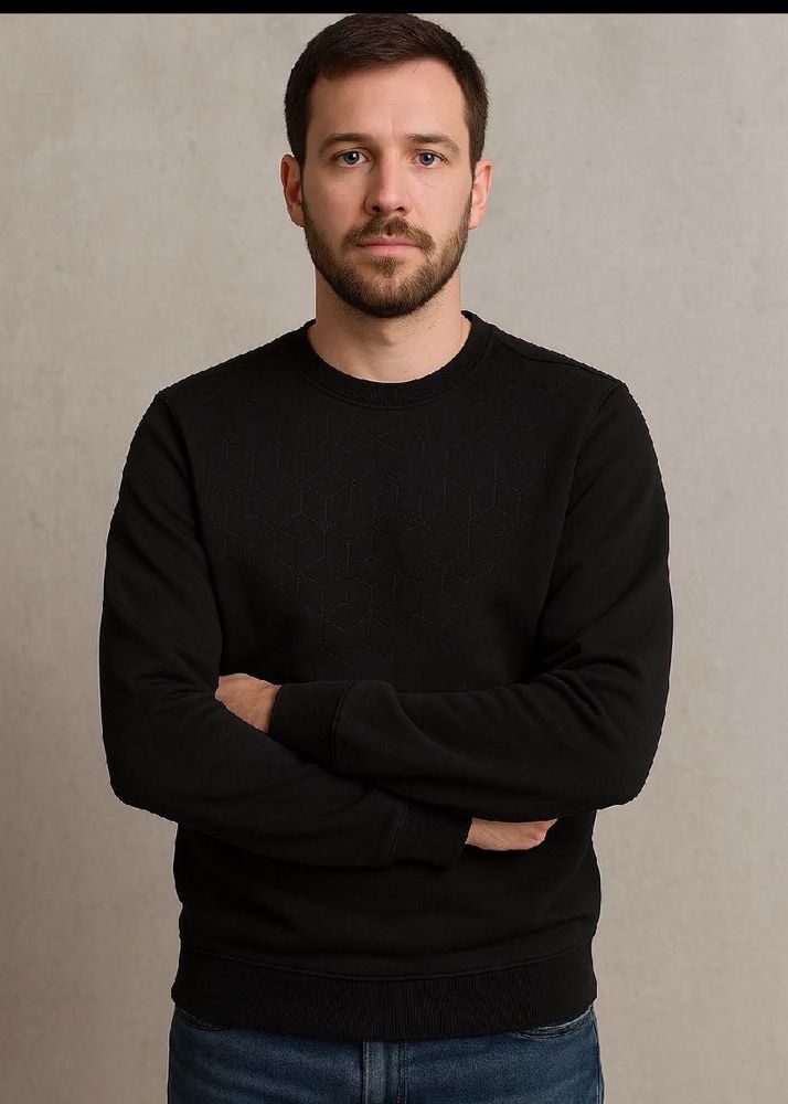 Bang Ban g Jeans Black Thick Sweatshirt