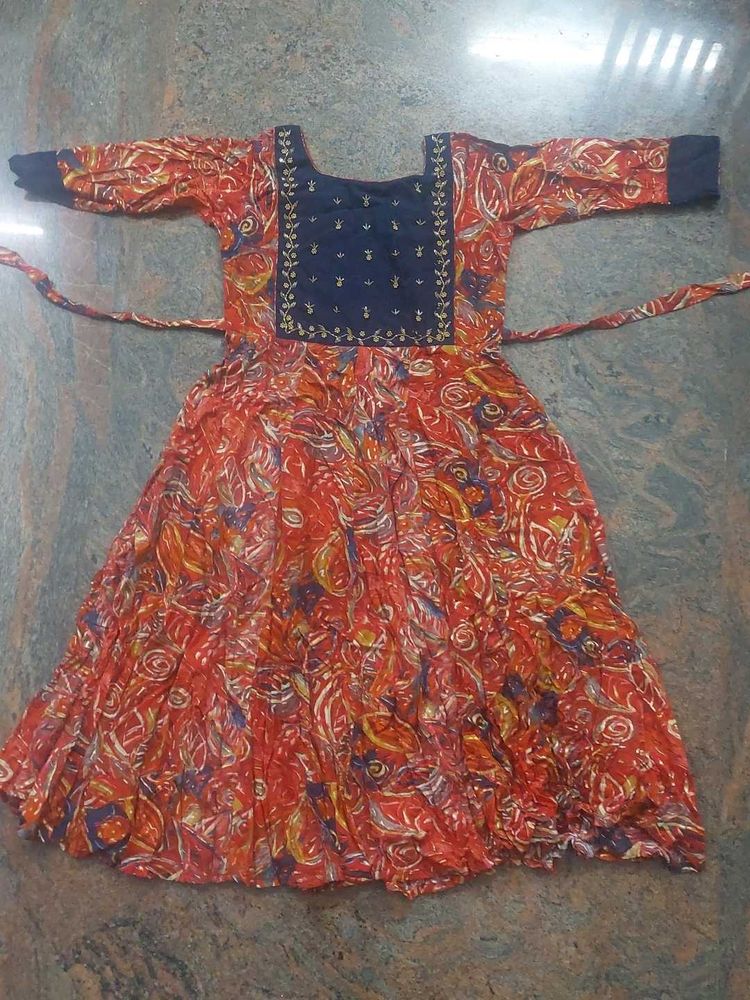 Printed Dress Size(M)