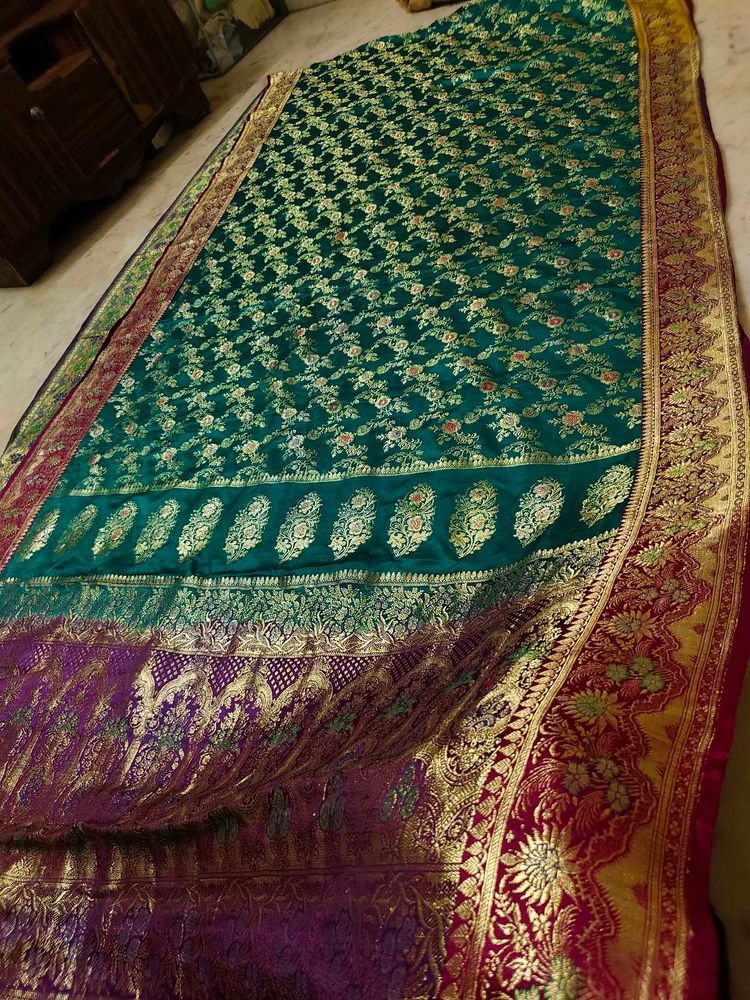 pure  banarasi saree original price 35k