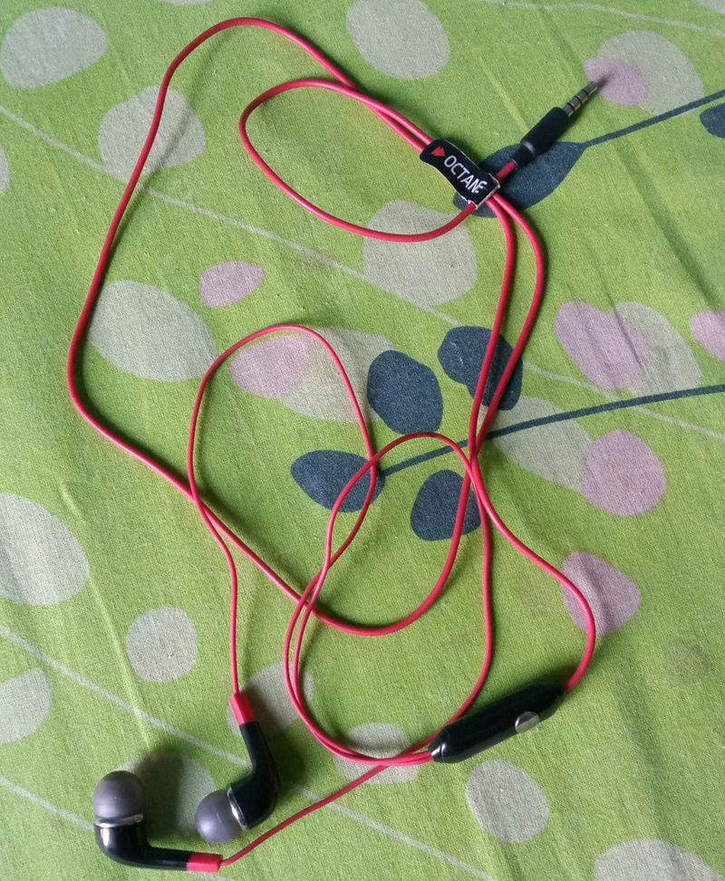 Octane Wired Earphone. Awesome Sound.