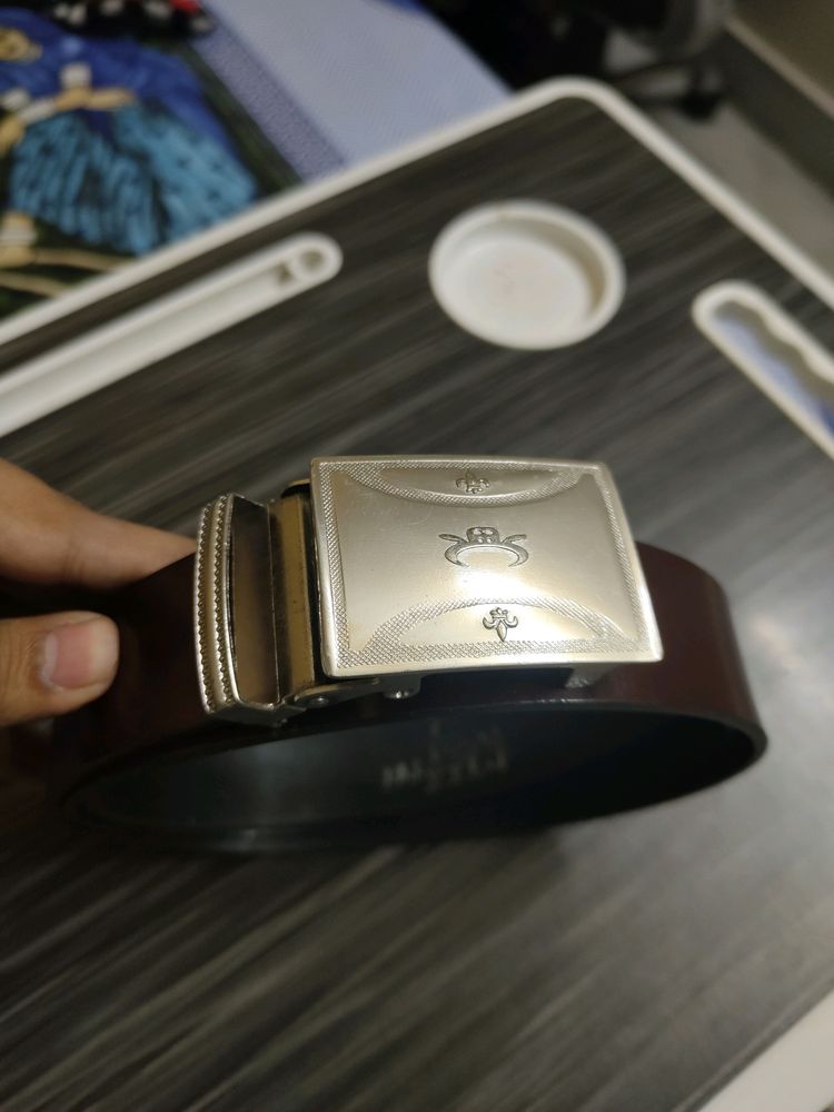 Men&#39;s Brown Leather Belt
