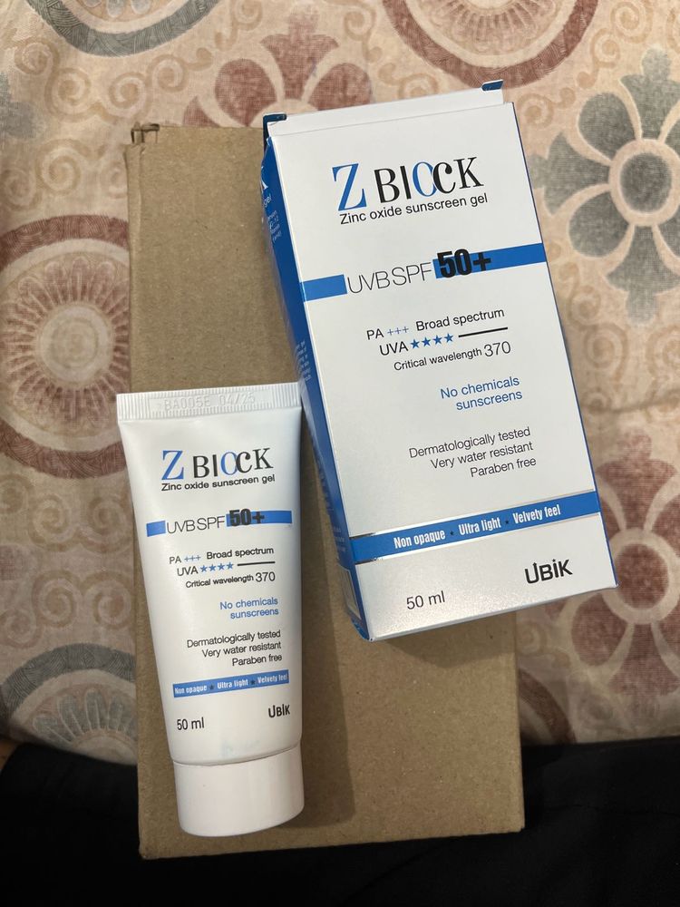 Zblock Sunscreen Gel