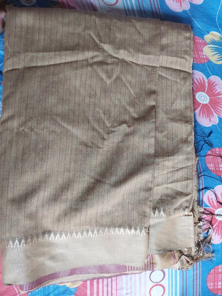 Cotton Thread Work Saree