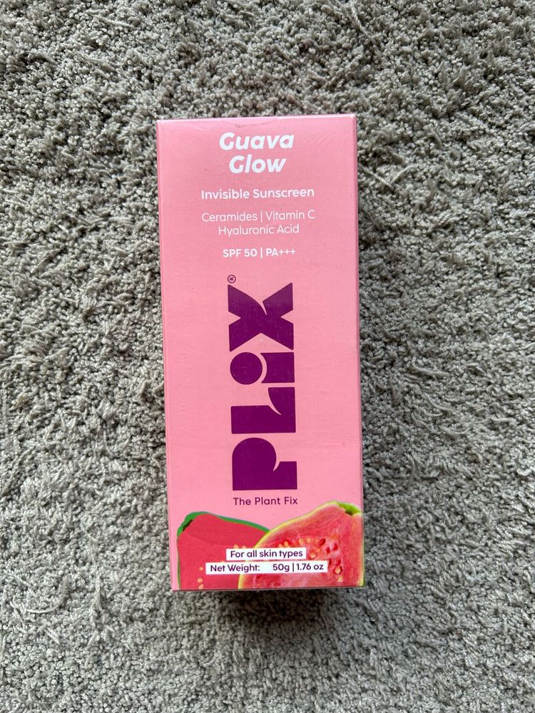 PLIX Guava Glow Sunscreen