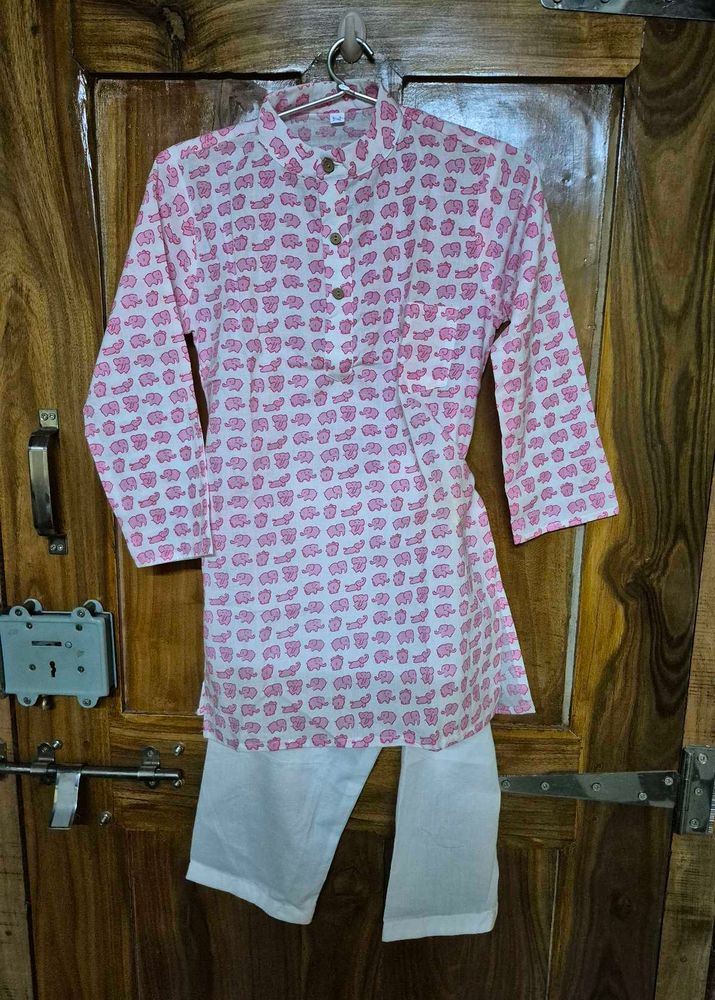 Cute Kids Kurta Set ( Avl Sizes 2-7 Years)