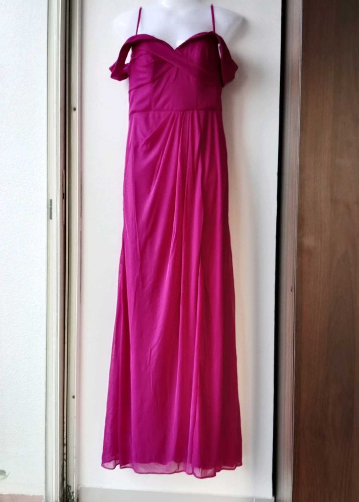 Elegant Magenta AZAZIE Dress (A6)