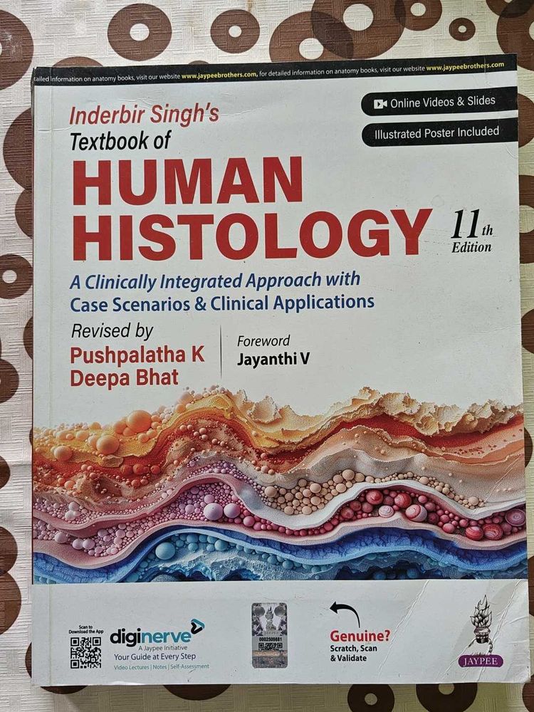 Human Histology Textbook IB singh
