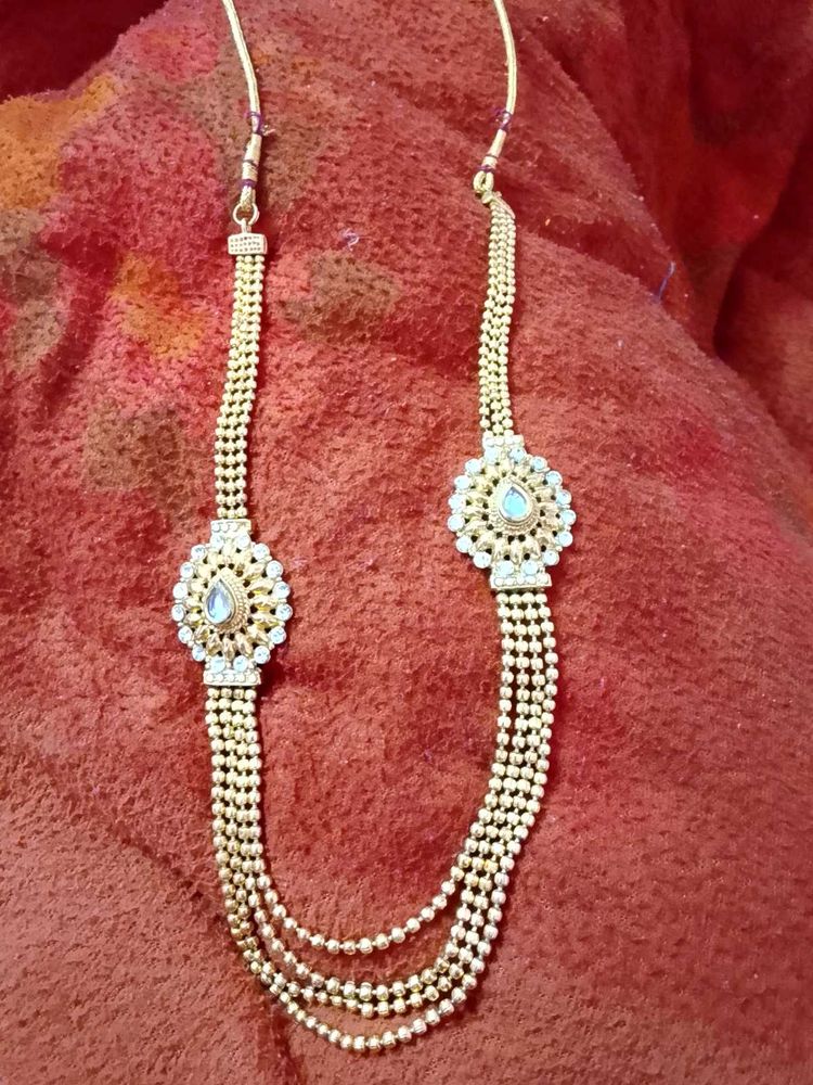 long necklace with earrings sets