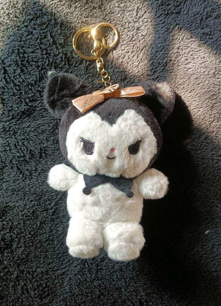 Kuromi Plush Keychain