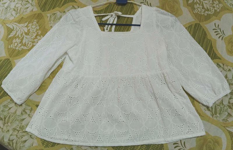 Eyelet Blouse