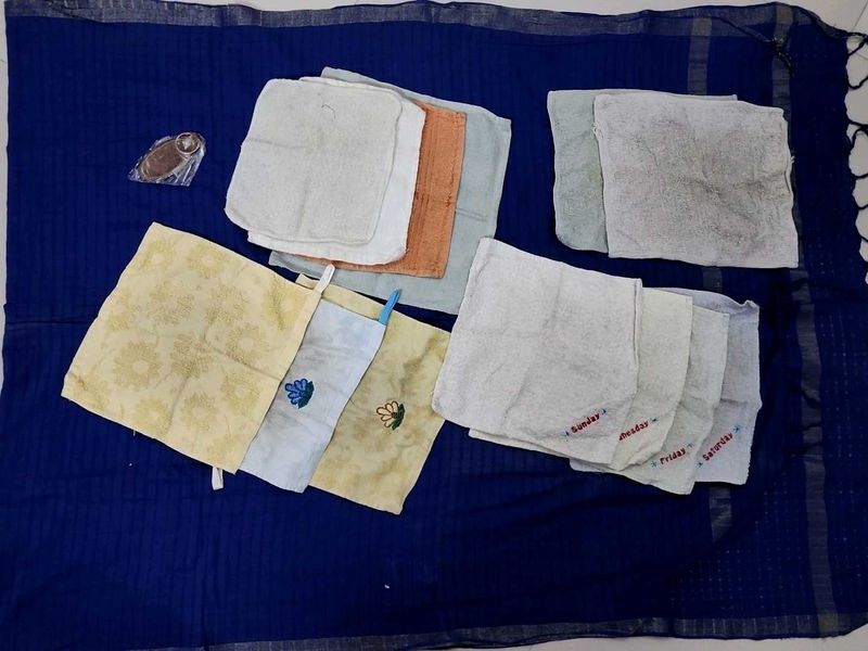 Used 12 Washcloths or handkerchief