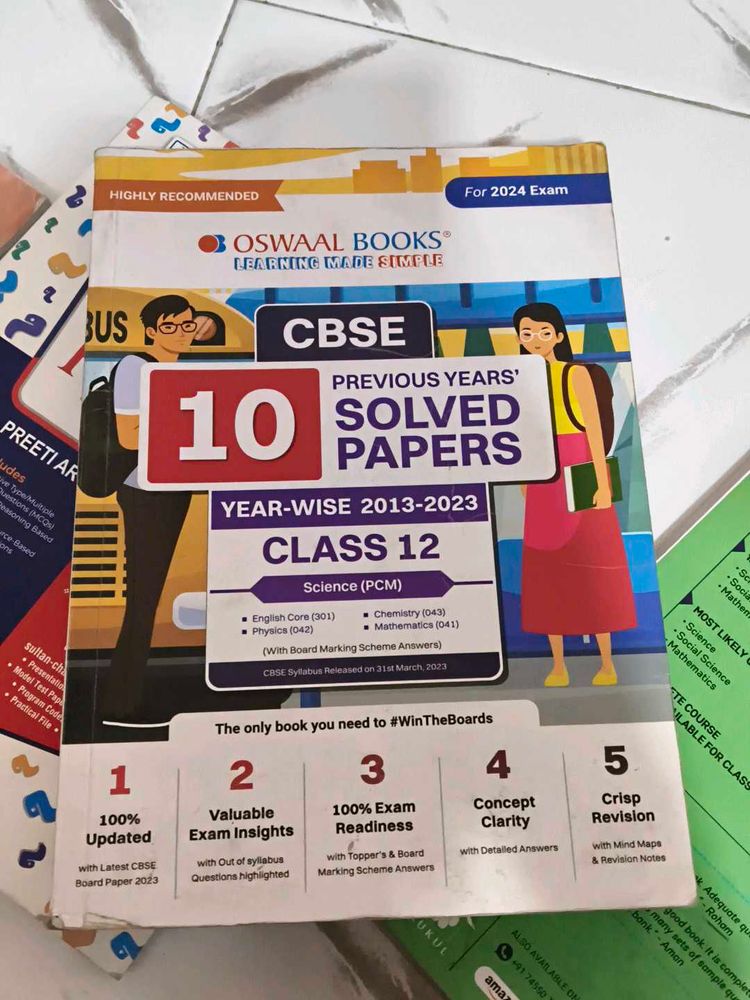 CBSE OSWALL PYQ Class 12 Solved Papers (2013-2023)