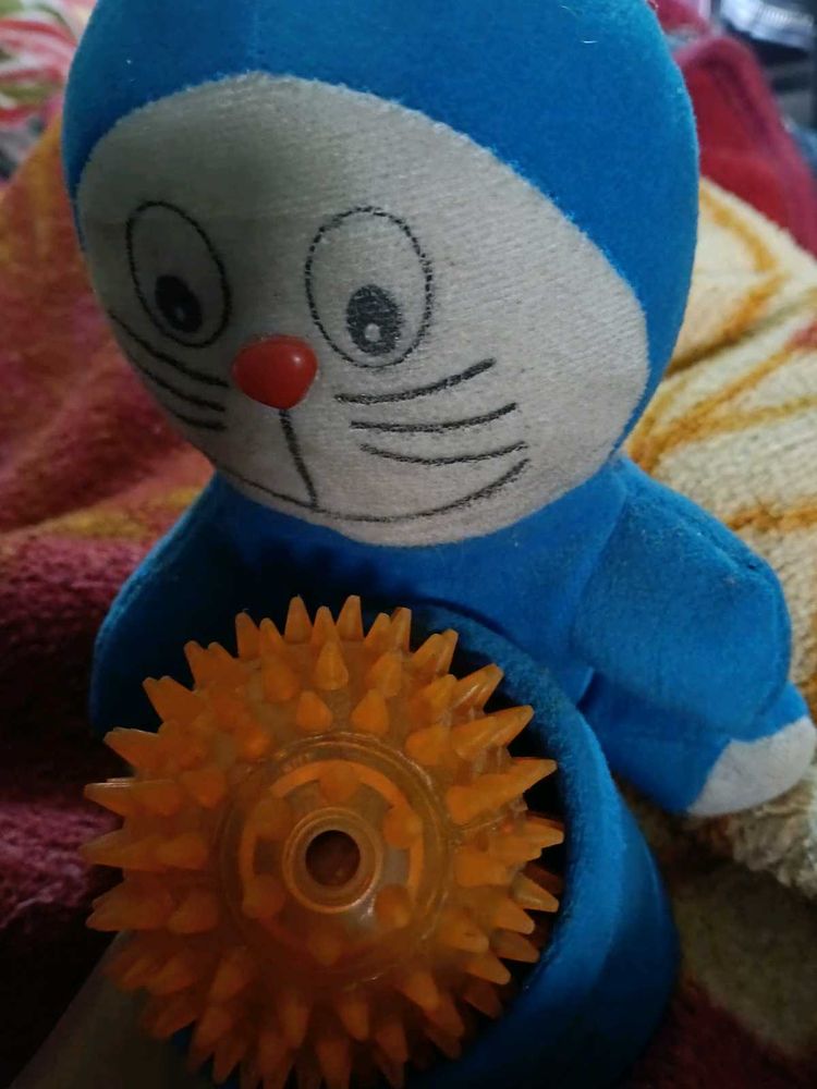 Doraemon Plush Toy with Ball